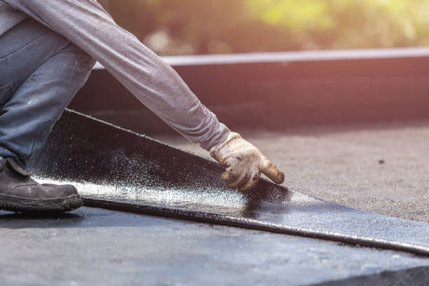 Professional Emergency Waterproofing technician working in Walhonding, OH